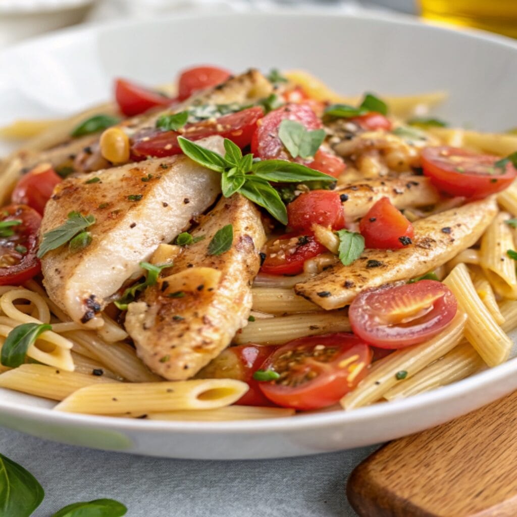 Savory Bruschetta Chicken Pasta 4 487461890 1197157028445368 3215155660713187492 n 3