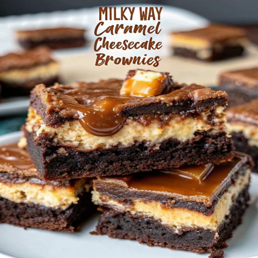 Milky Way Caramel Cheesecake Brownies: The Ultimate Dessert Mash-Up 4 488311545 122205595646246044 7601949064920635455 n 1