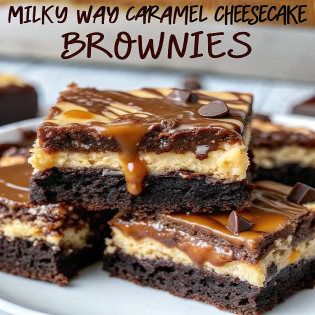Milky Way Caramel Cheesecake Brownies: The Ultimate Dessert Mash-Up 3 488311545 122205595646246044 7601949064920635455 n 2