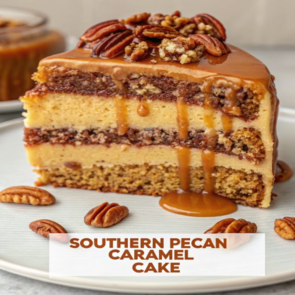 Southern Pecan Caramel Cake: A Rich Slice of Southern Tradition 3 490282124 122129131712703936 1258492841509826861 n 1 1