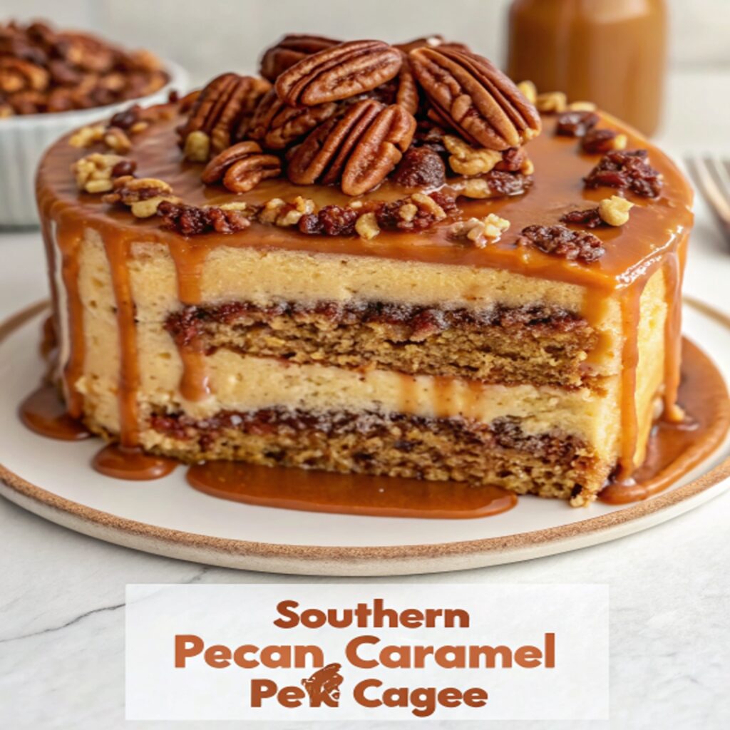 Southern Pecan Caramel Cake: A Rich Slice of Southern Tradition 2 490282124 122129131712703936 1258492841509826861 n 2