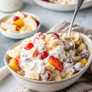 easy fruit salad with marshmallows square 1 2 optimized