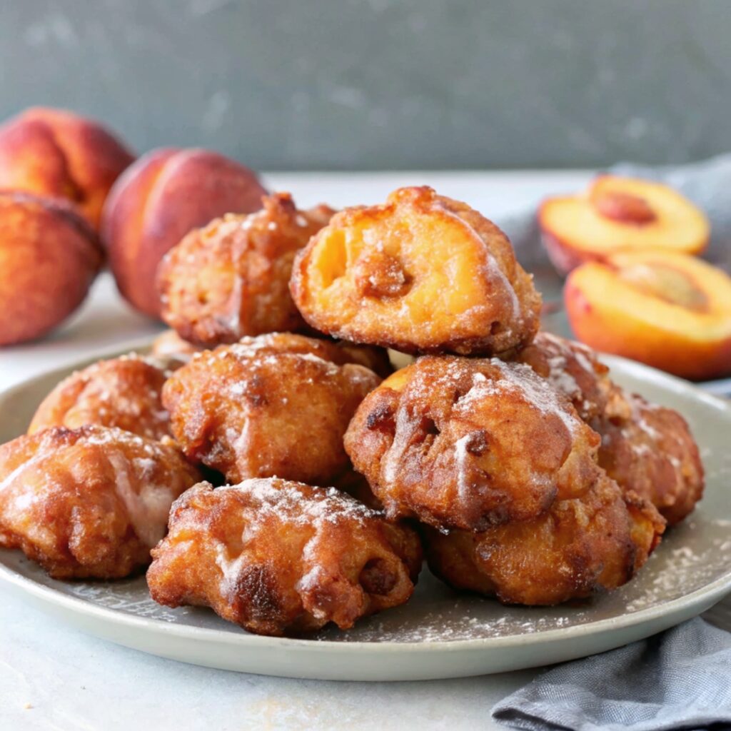 Delicious Fresh Peach Fritters: A Crispy, Golden Treat for Any Season 3 easy to make peach fritters 2