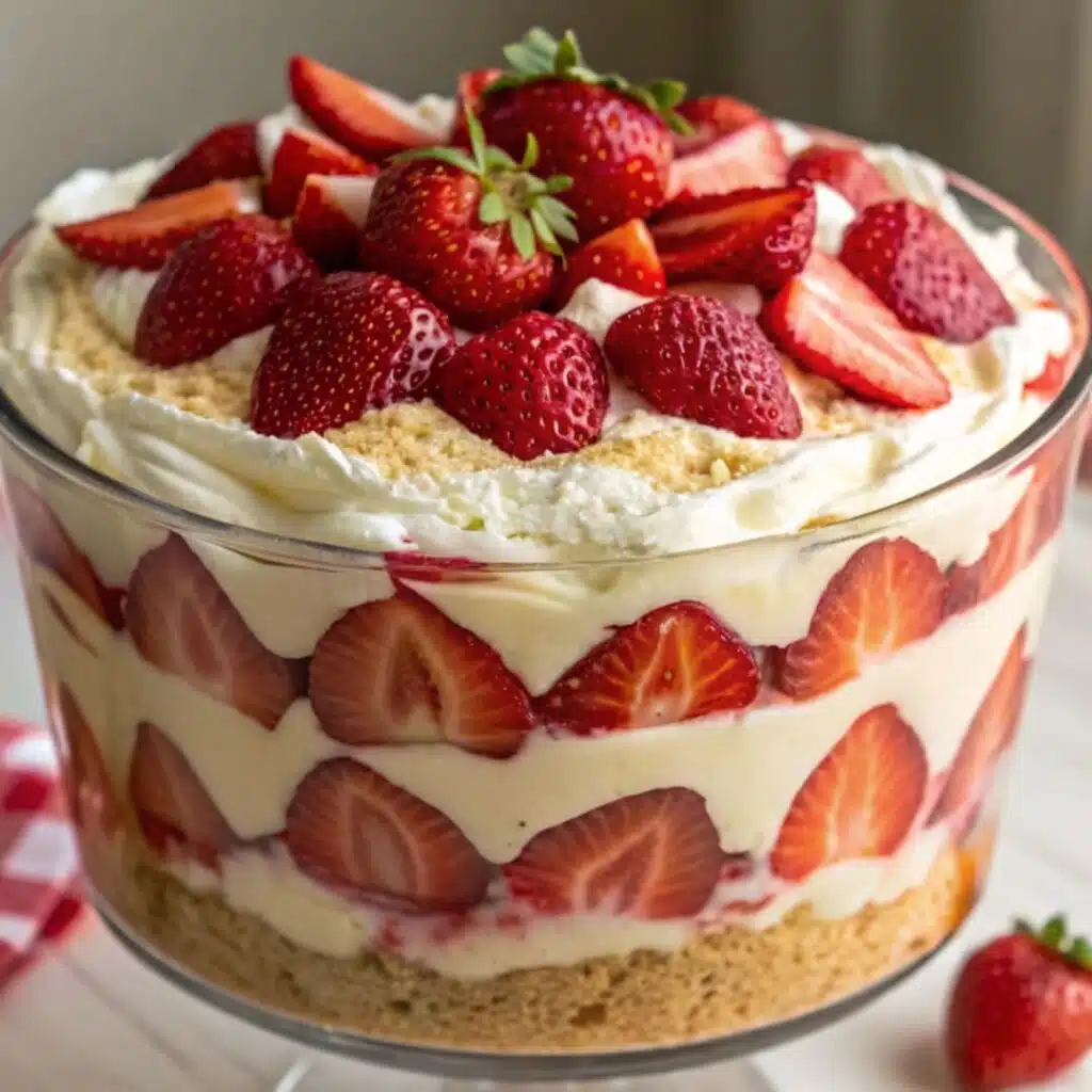 Strawberry Cheesecake Trifle