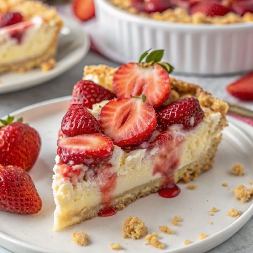 Strawberry Cheesecake Dump Cake – A Sweet American Classic 3 Strawberry Cheesecake Dump Cake