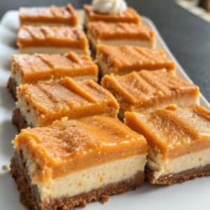 Sweet Potato Cheesecake Squares