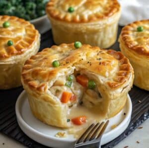 Easy Mini Chicken Pot Pies