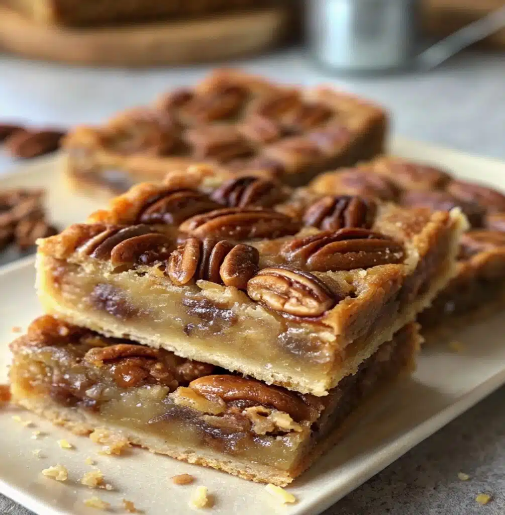 Pecan Pie Bars 2 Easy Pecan Pie Bars