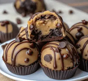 Chocolate Chip Cookie Dough Brownie Bombs – The Ultimate Dessert Mashup