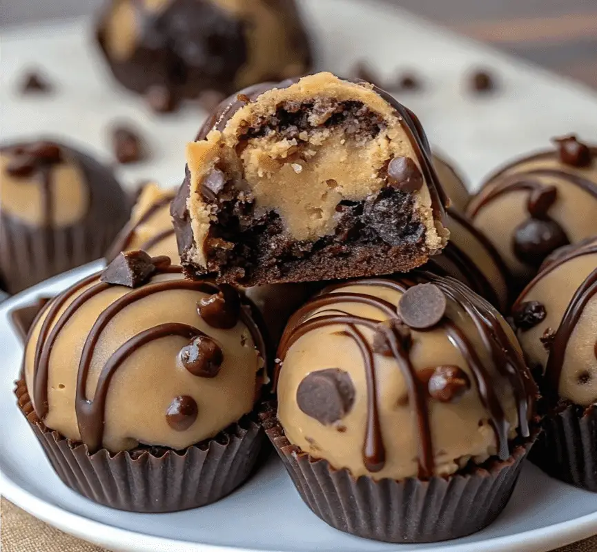 Chocolate Chip Cookie Dough Brownie Bombs – The Ultimate Dessert Mashup 1 Chocolate Chip Cookie Dough Brownie Bombs – The Ultimate Dessert Mashup