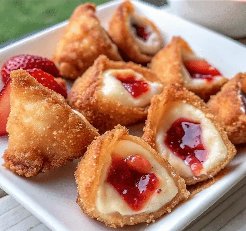 Deep-Fried Strawberry Cheesecake Wonton Bites – Crispy, Creamy, and Addictive 2 Screenshot 2025 07 20 024426