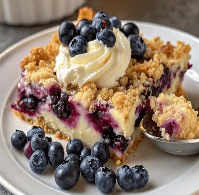 Blueberry Cream Cheese Crumble Dump Cake – Easy, Juicy, Irresistible 1 Screenshot 2025 07 20 031633