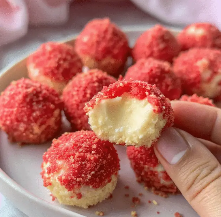 Strawberry Crunch Cheesecake Bites (Makes ~8 Bites | American Dessert for All Seasons) 2 Screenshot 2025 07 29 022223