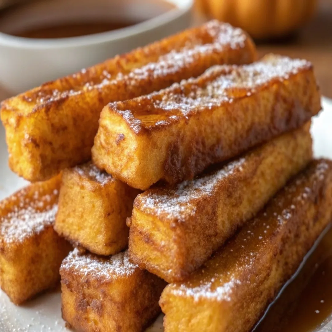 Pumpkin Spice French Toast Sticks