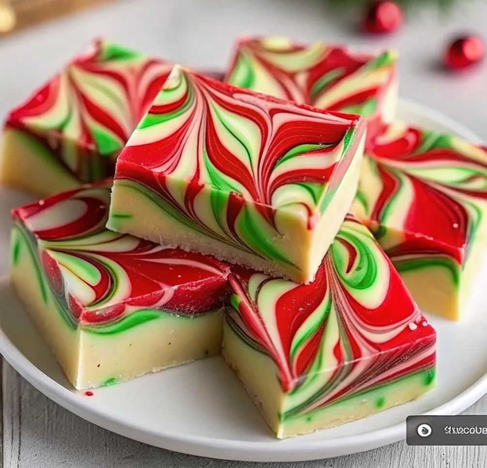 Easy Christmas Fudge – A Festive Swirl of Sweet Simplicity 2 Christmas Swirl Fudge 2