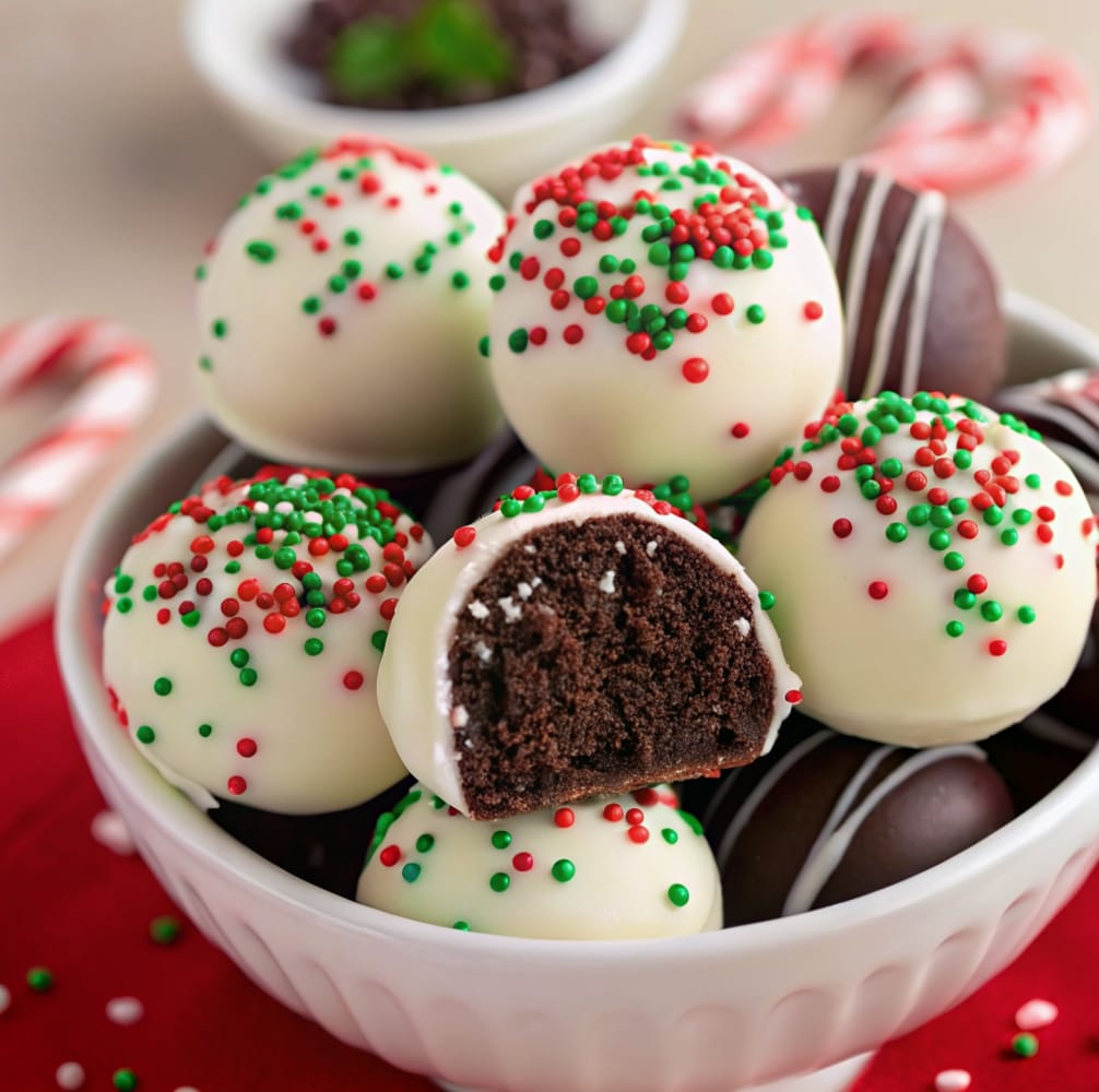 Christmas Oreo Truffles – A No-Bake Holiday Delight 1 Christmas Oreo Truffles