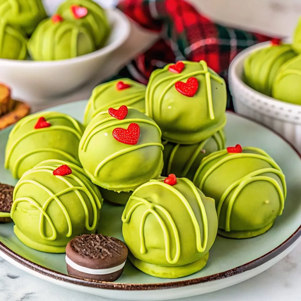 grinch oreo truffles 33 1