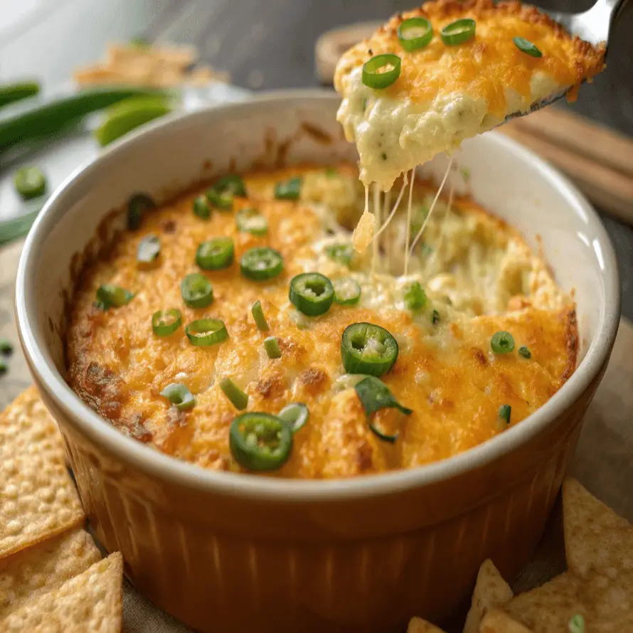 Minute Cheesy Jalapeño Cornbread Dip That Disappears Fast 2 Cheesy Jalapeo Cornbread Dip