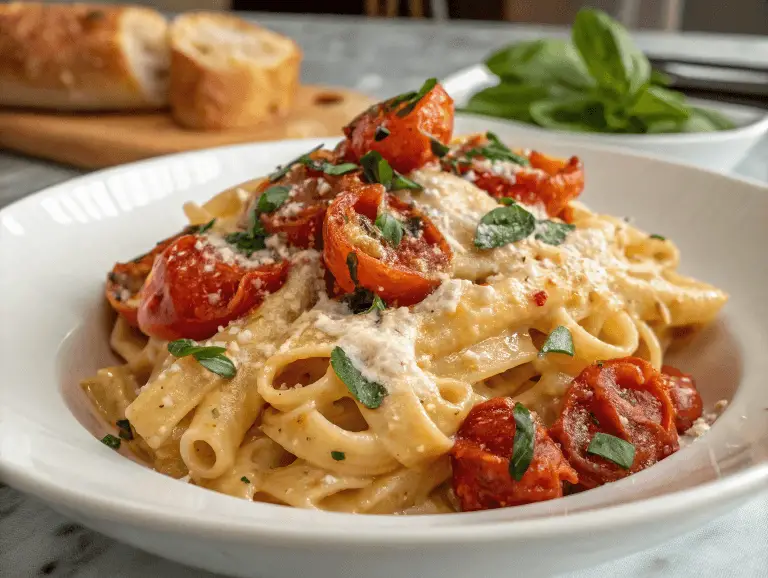 creamy roasted tomato ricotta pasta 768x578 3