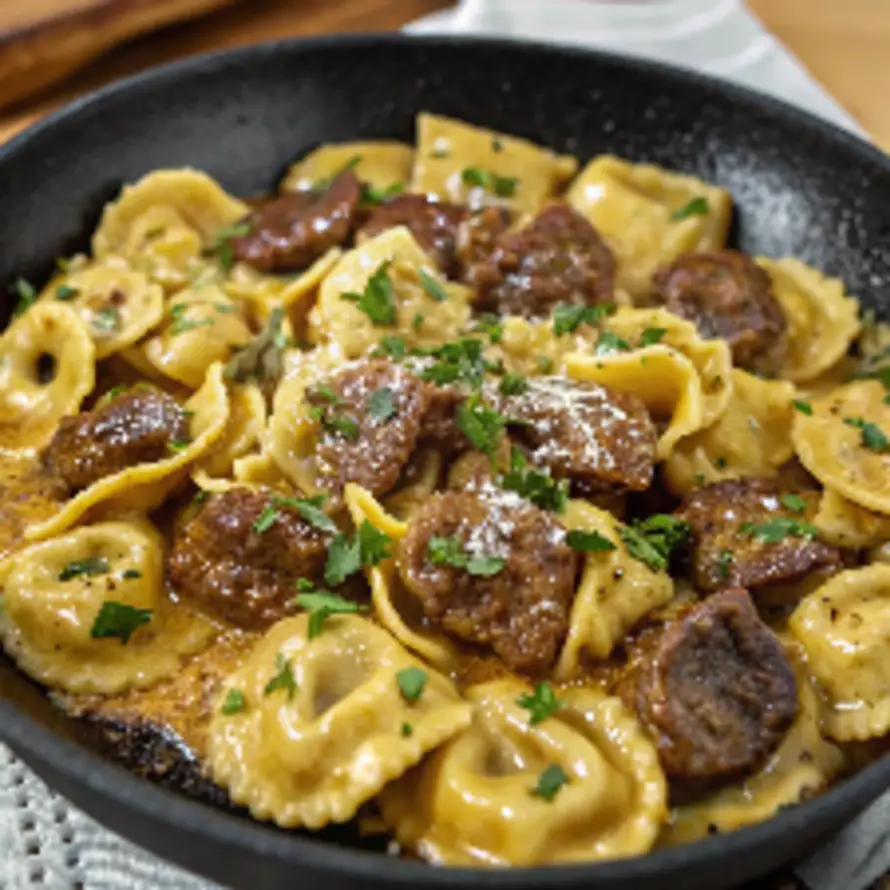 Garlic Steak Tortellini: A Rich and Satisfying Dinner for Every Season 2 images 1