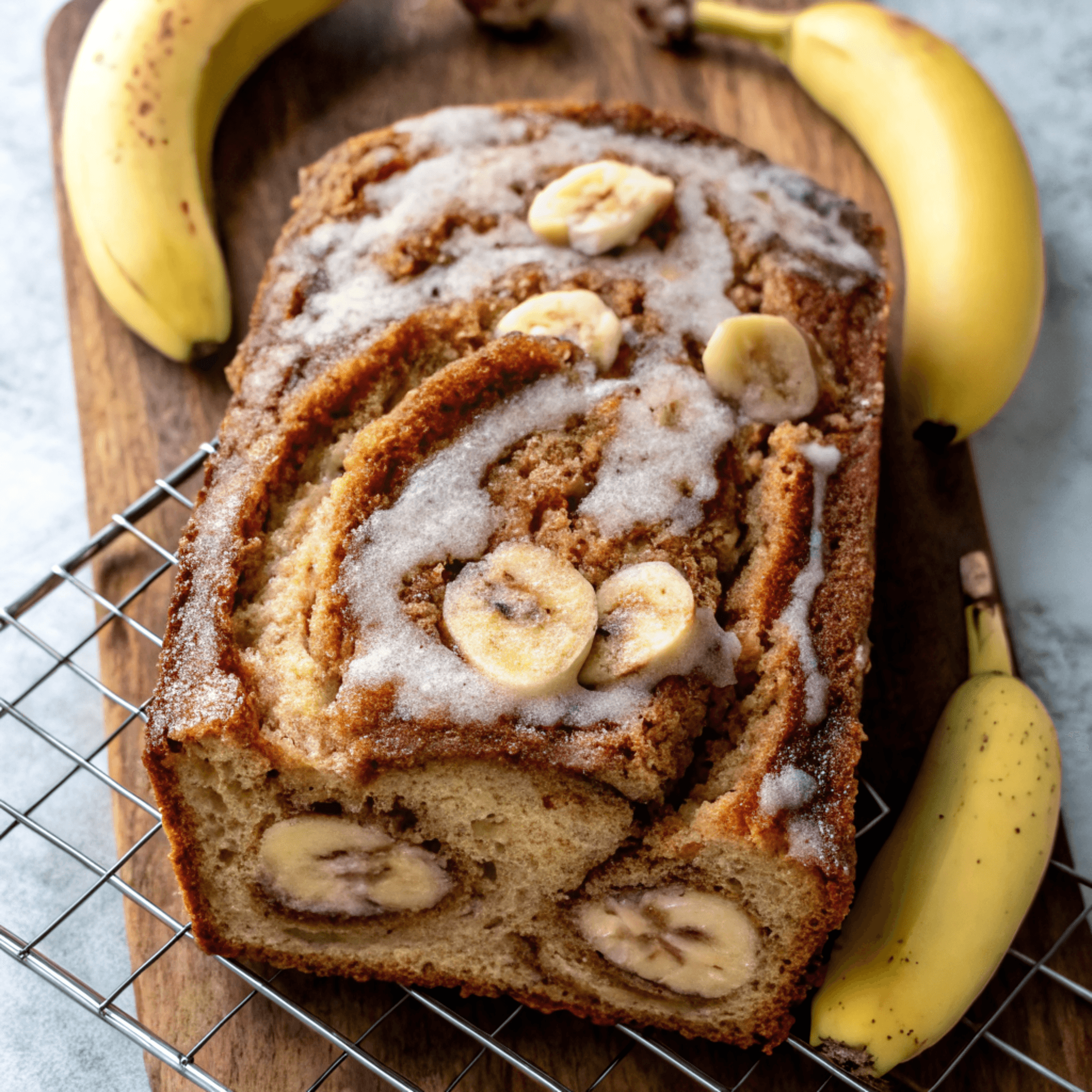 Cinnamon Swirl Banana Bread (Moist, Bakery-Style & Easy) 1 3b 1