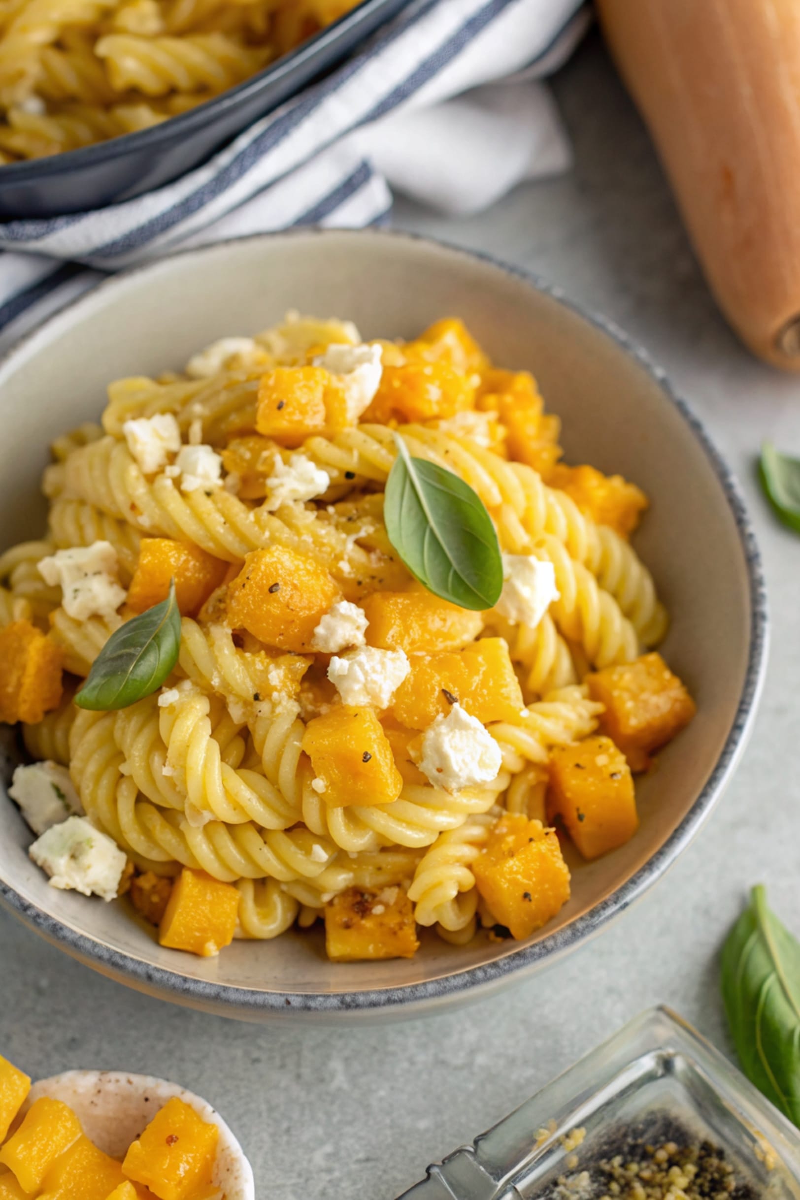 Butternut Squash Feta Pasta My Rad Kitchen 0006 1