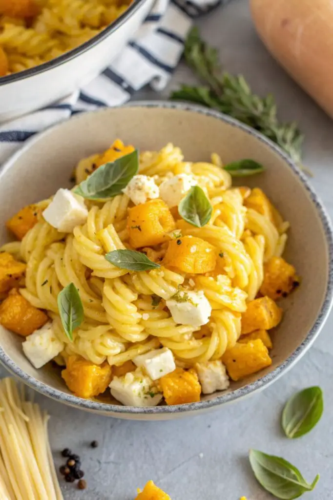 Butternut Squash Feta Pasta My Rad Kitchen 0006 2