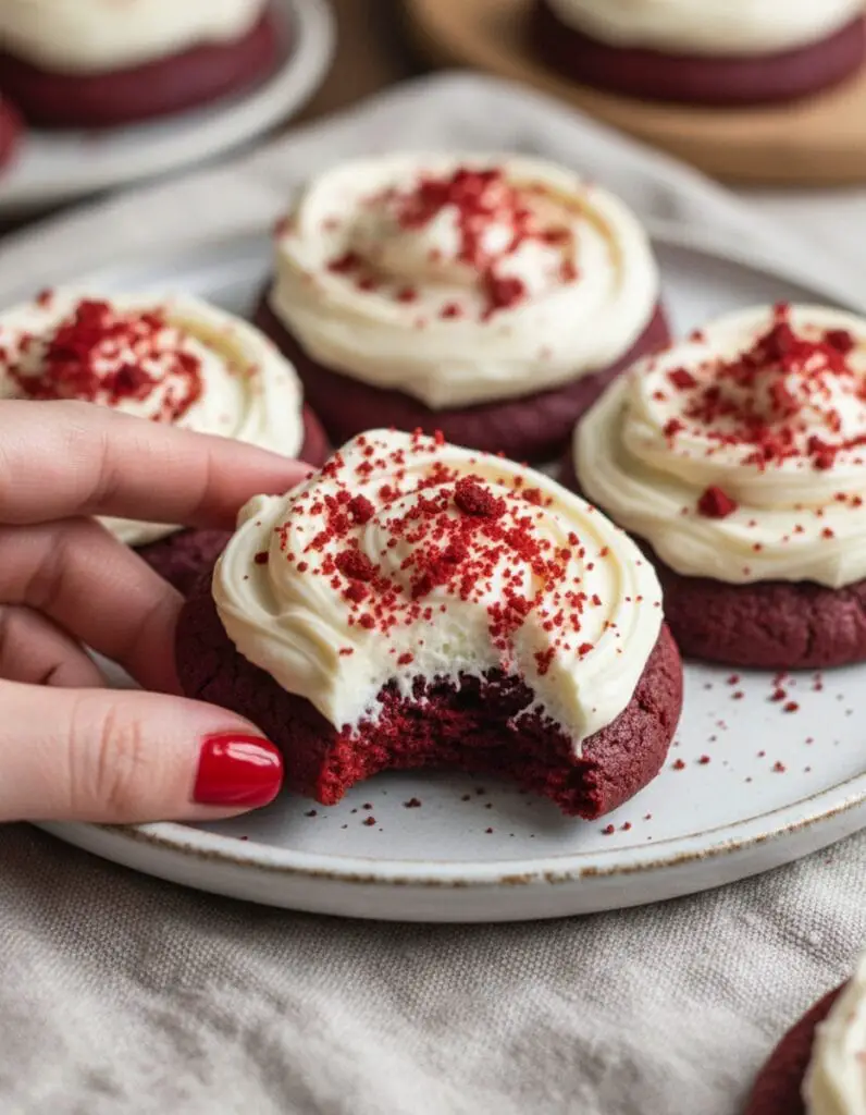 CRUMBL COPYCAT RED VELVET COOKIES RECIPE 1 5