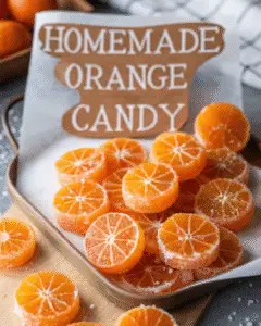 Classic Homemade Orange Candy Recipe2 1
