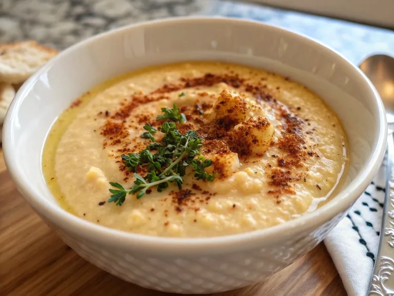 Creamy Roasted Cauliflower Soup 768x578 1 1