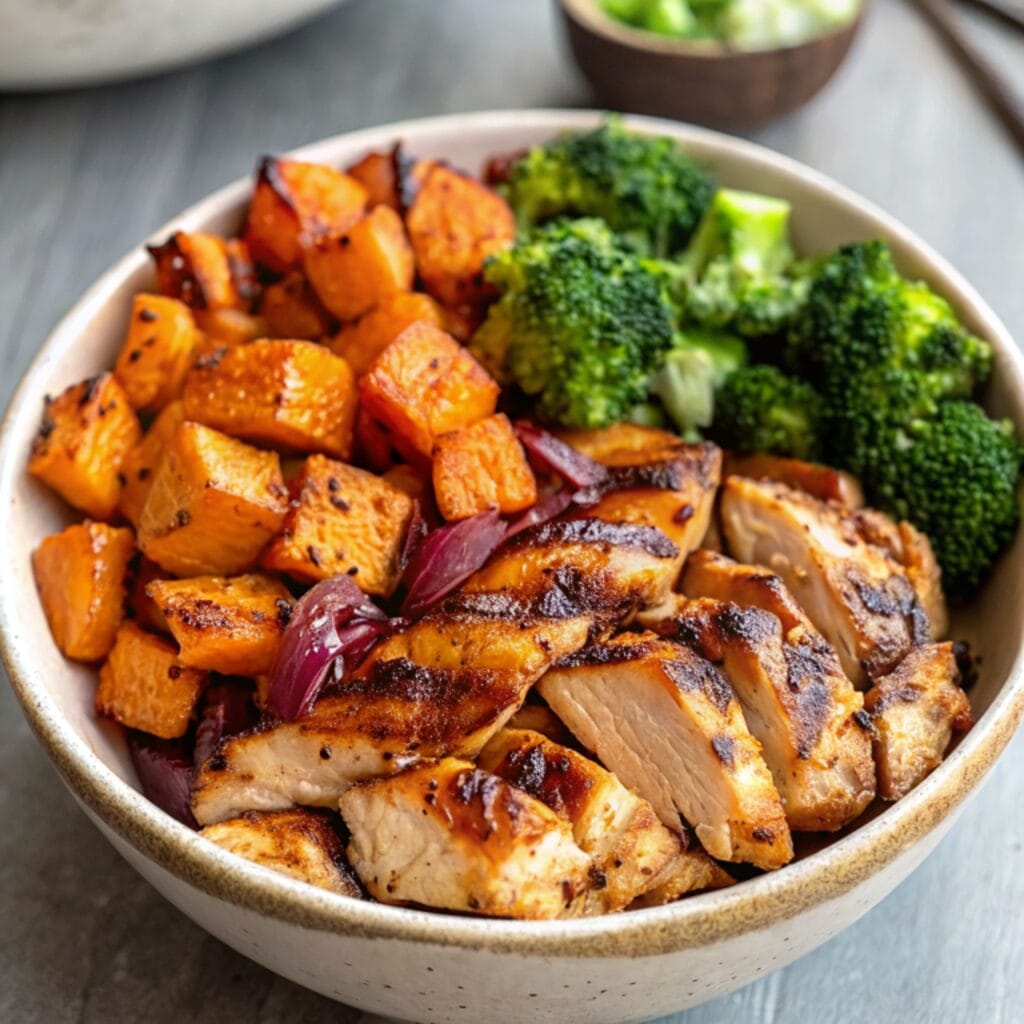 Grilled Chicken Sweet Potato Bowl 768x768 3