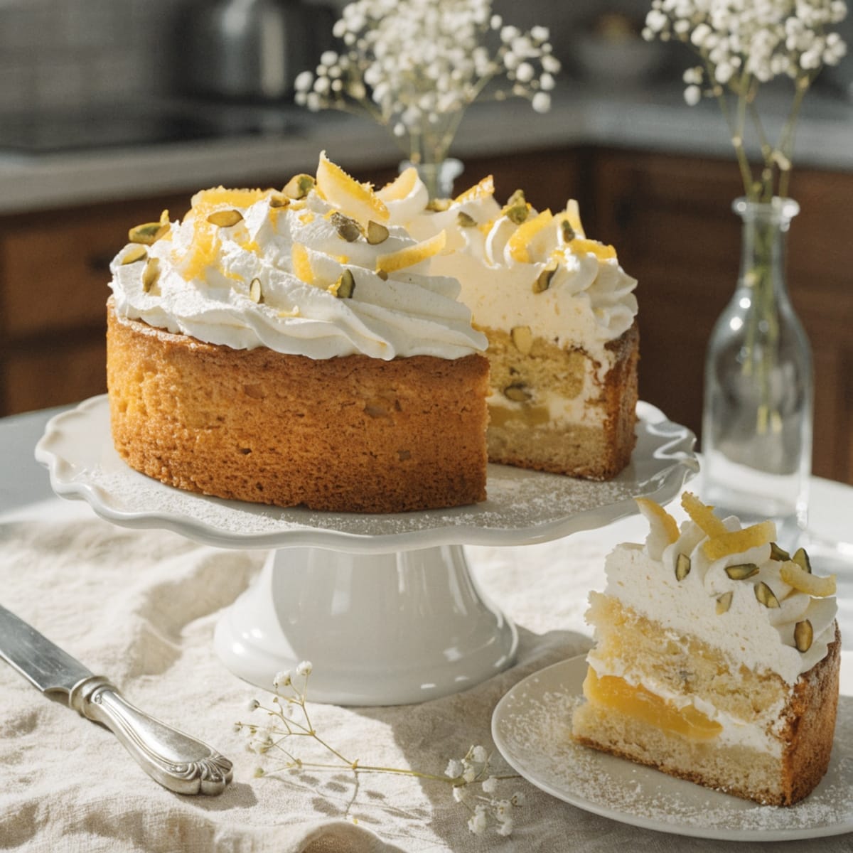 Delicious Lemon Pistachio Milk Cake to Brighten Your Day 1 Lemon Pistachio Milk Cake lye7r9 3