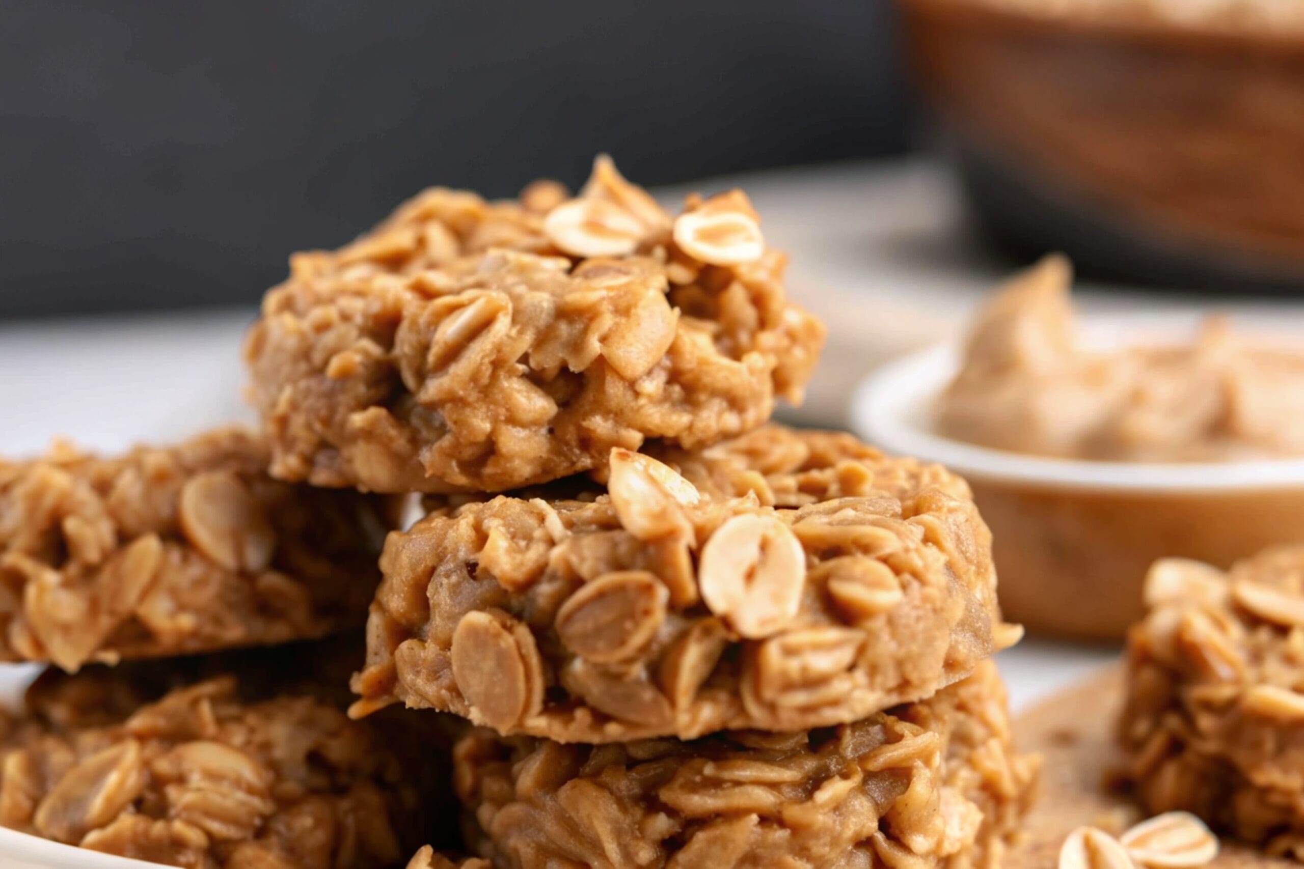 Peanut Butter No Bake Cookies My Rad Kitchen 0005 1536x1024 2 scaled