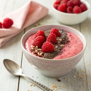 easy raspberry chia pudding for a healthy sweet tr
