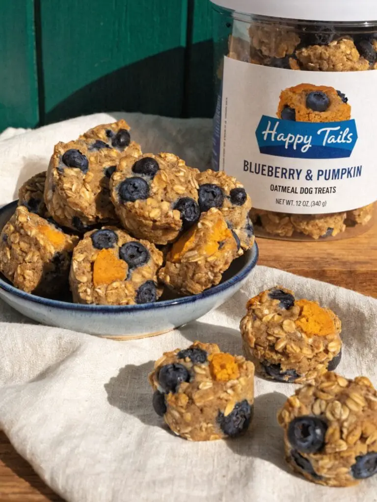 Delicious Blueberry Pumpkin Oatmeal Dog Treats for Happy Tails 2 zhtkekirmfgmgpxcqguk 1152x1536 3