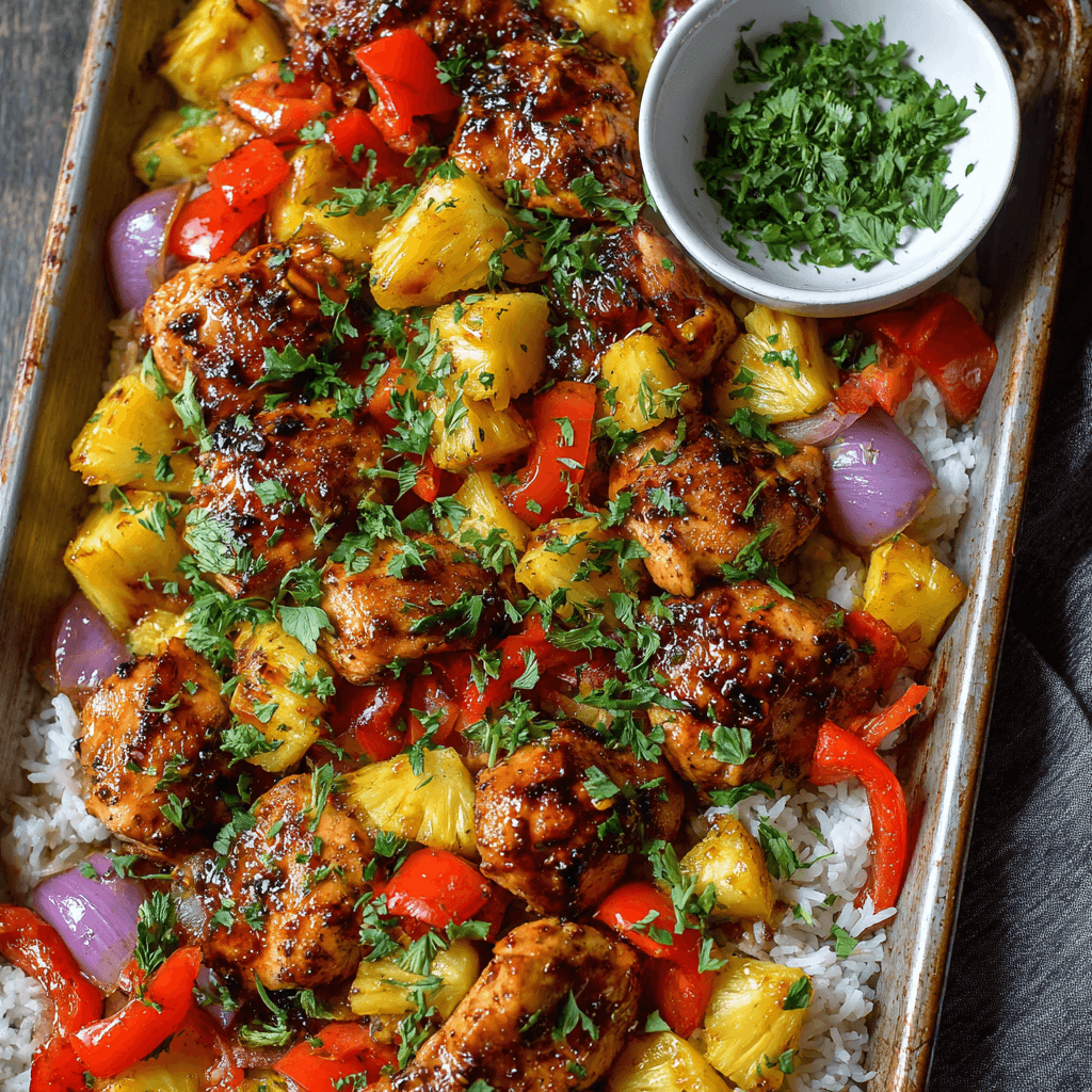 Sheet Pan Hawaiian Chicken (Healthy Weeknight Dinner for 7) 2 u2836796473 httpss.mj .run339Fug3Asew Hawaiian Chicken Sheet P 621252e8 d279 498c b358 605847a7bc9e 0