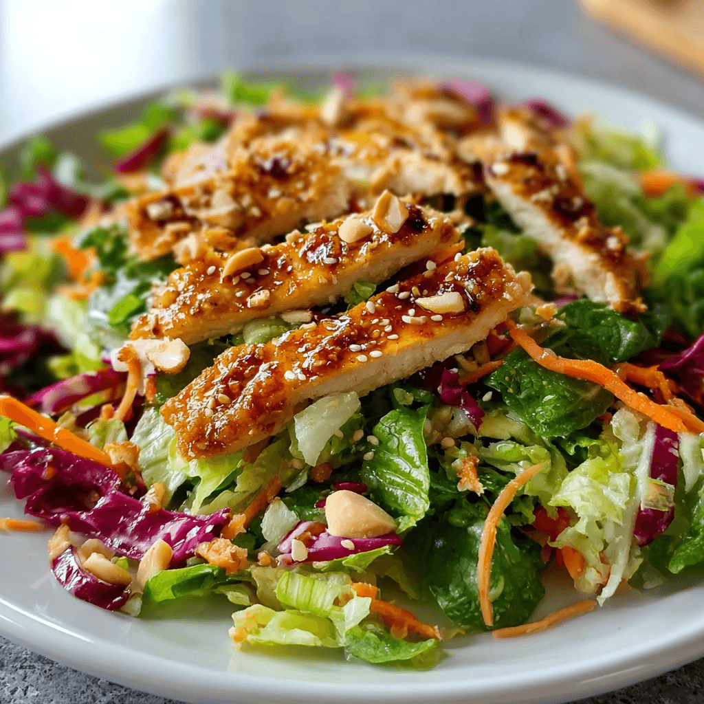 Crunchy Asian Chicken Salad Recipe – Easy Homemade Sesame Ginger Dressing 2 u2836796473 httpss.mj .rung0yGe0O7c8M Crunchy Asian Chicken Sa 3691602c ab8b 4ea3 a1a3 4bcebea5c2cf 1
