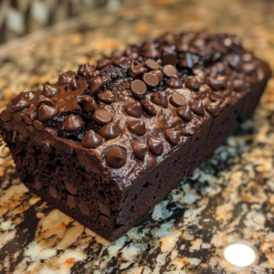 Double Chocolate Zucchini Bread with Rich Cocoa