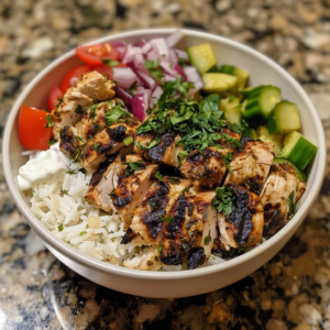 Healthy & Delicious Chicken Gyro Bowls Recipe