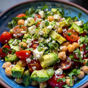 Chickpea Feta Avocado Salad Recipe for a Fresh Twist