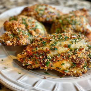 Crispy Dill Pickle Parmesan Chicken Recipe: Crispy, Savory, Tangy Flavors
