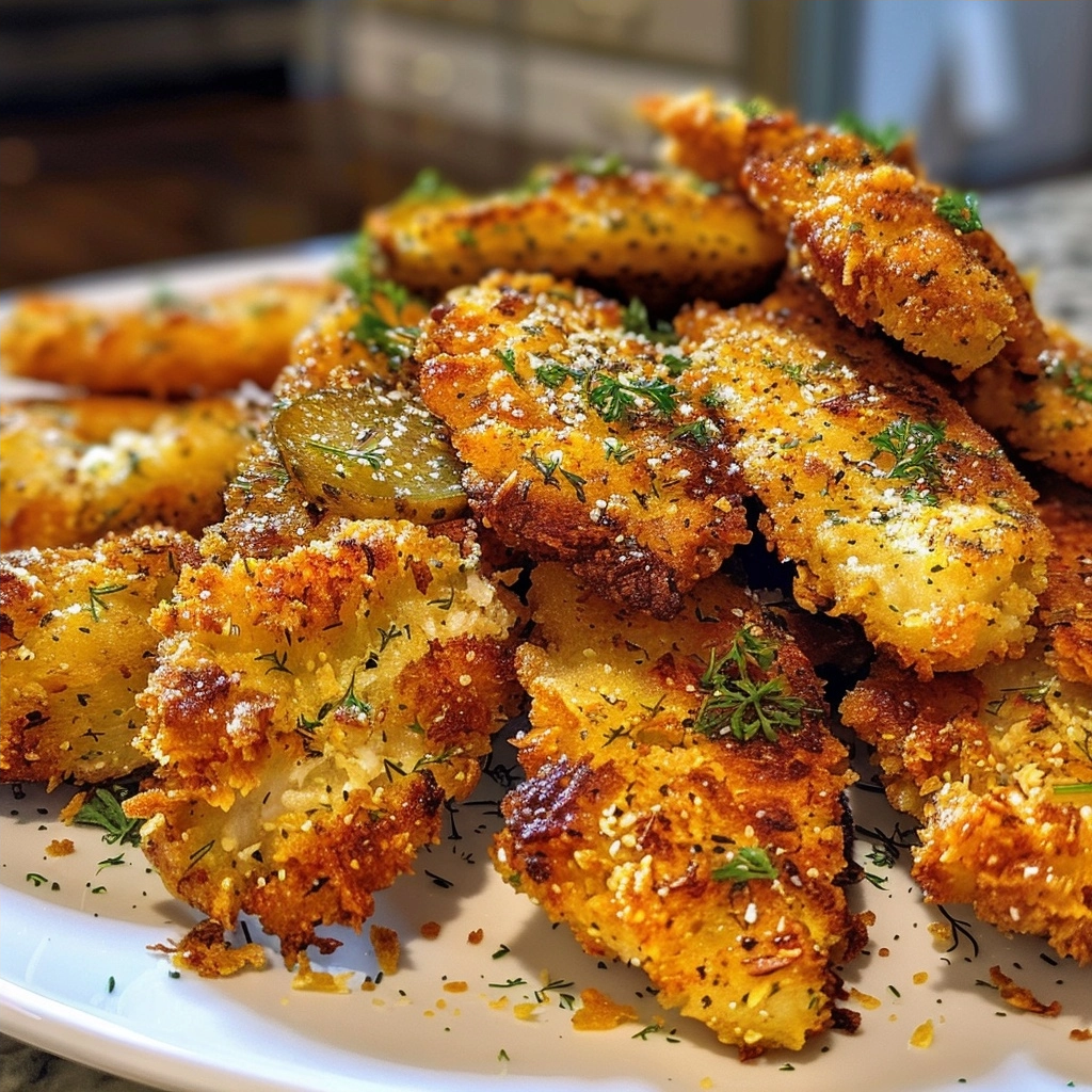 Crispy Dill Pickle Parmesan Chicken Recipe: Crispy, Savory, Tangy Flavors 2 image 1780853629487