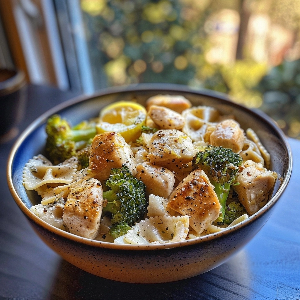 Zesty Cowboy Butter Lemon Bowtie Chicken & Broccoli Delight! 4 image 1780854206208