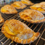 Peach Hand Pies Recipe – Crispy Flaky Baked Hand Pies