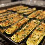 Baked Parmesan Zucchini: Easy Zucchini Side Dish Recipe