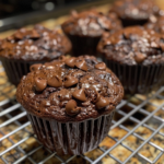 Healthy & Moist Chocolate Zucchini Muffins 5 Healthy & Moist Chocolate Zucchini Muffins