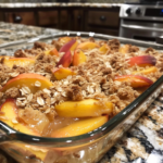 Peach Crisp with Fresh Peaches: A Rustic Dessert Recipe 9 Peach Crisp with Fresh Peaches: A Rustic Dessert Recipe