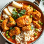Easy Chicken Curry with Curry Powder (for Two) 6 Easy Chicken Curry for Two (with Curry Powder), fully cooked and ready to serve for two