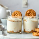 Greek Yogurt Cheesecake, ready to serve for two