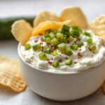Pickle Dip, ready to serve for two
